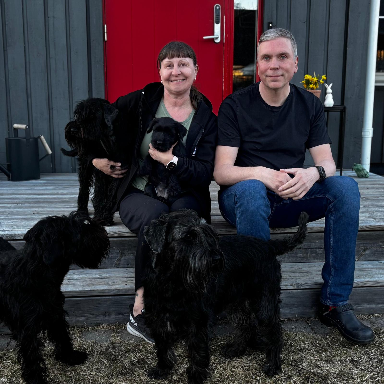 Lowicama Freja stannar med familjen Mattson och Wera, Ava och Ewy i Södra sunderbyn
